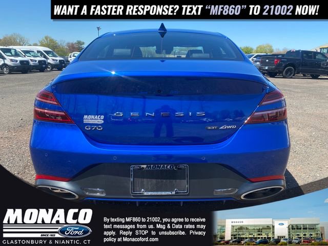 Used 2025 Genesis G70 3.3T Advanced w/ Sport Prestige Package AWD/4WD image 7