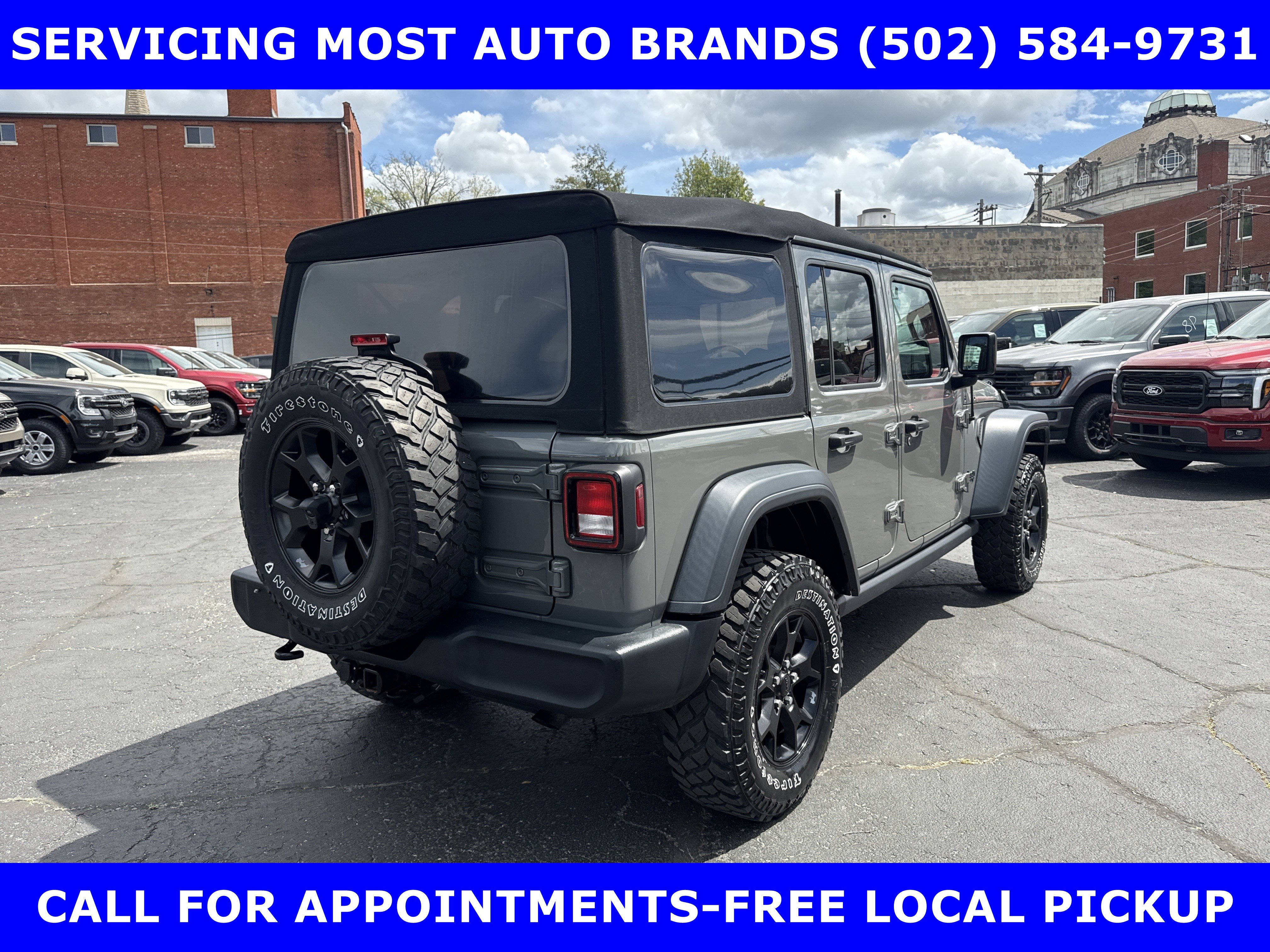 Used 2020 Jeep Wrangler Unlimited Sport AWD/4WD image 7