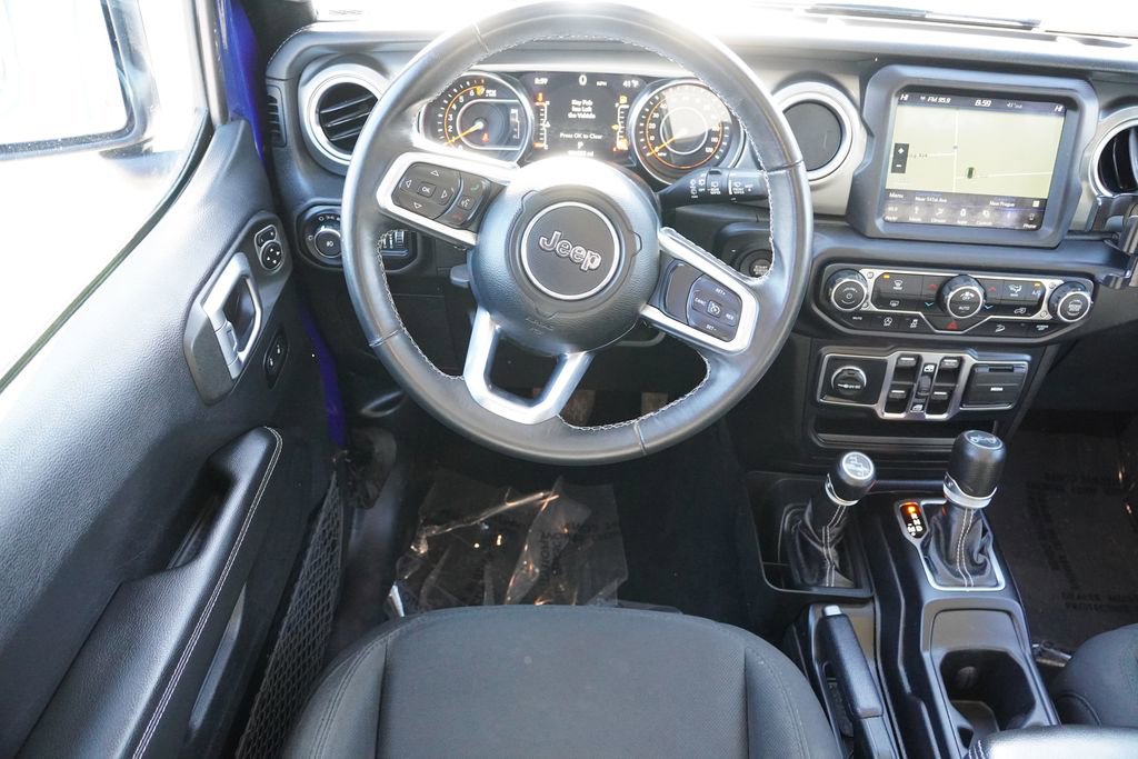 Used 2019 Jeep Wrangler Unlimited Sahara w/ Uconnect 4C Nav & Sound Group AWD/4WD image 19