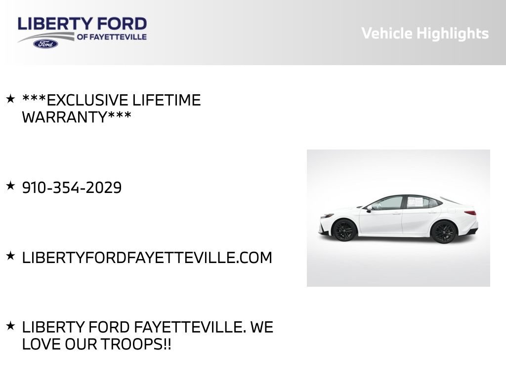 Used 2025 Toyota Camry SE FWD image 5