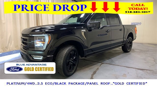 Certified 2023 Ford F150 Platinum w/ Equipment Group 701A High image 1