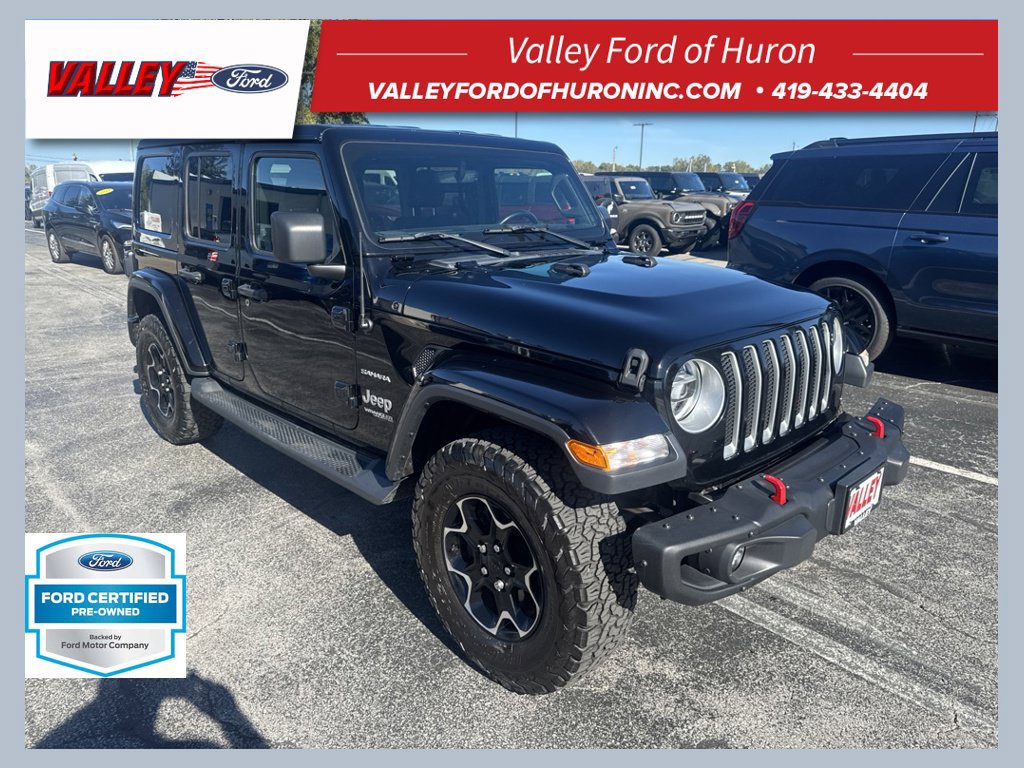Used 2019 Jeep Wrangler Unlimited Sahara w/ Uconnect 4C Nav & Sound Group AWD/4WD 360° Tour