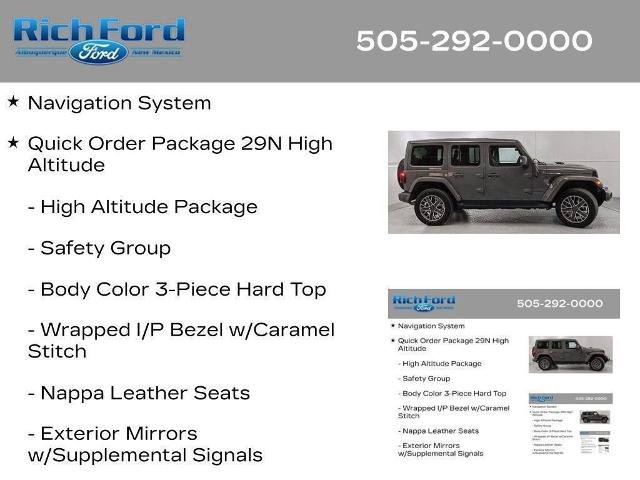 Used 2023 Jeep Wrangler Unlimited Sahara AWD/4WD image 12
