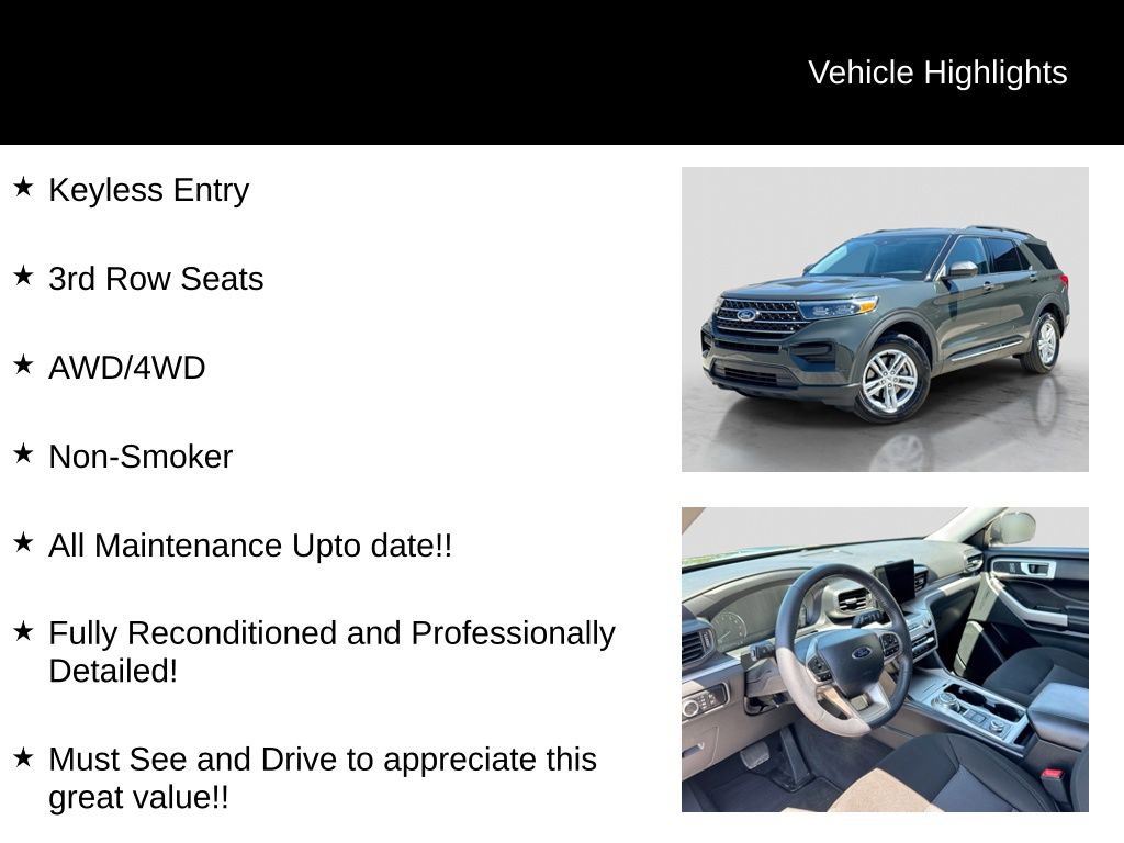 Certified 2024 Ford Explorer XLT AWD/4WD image 11