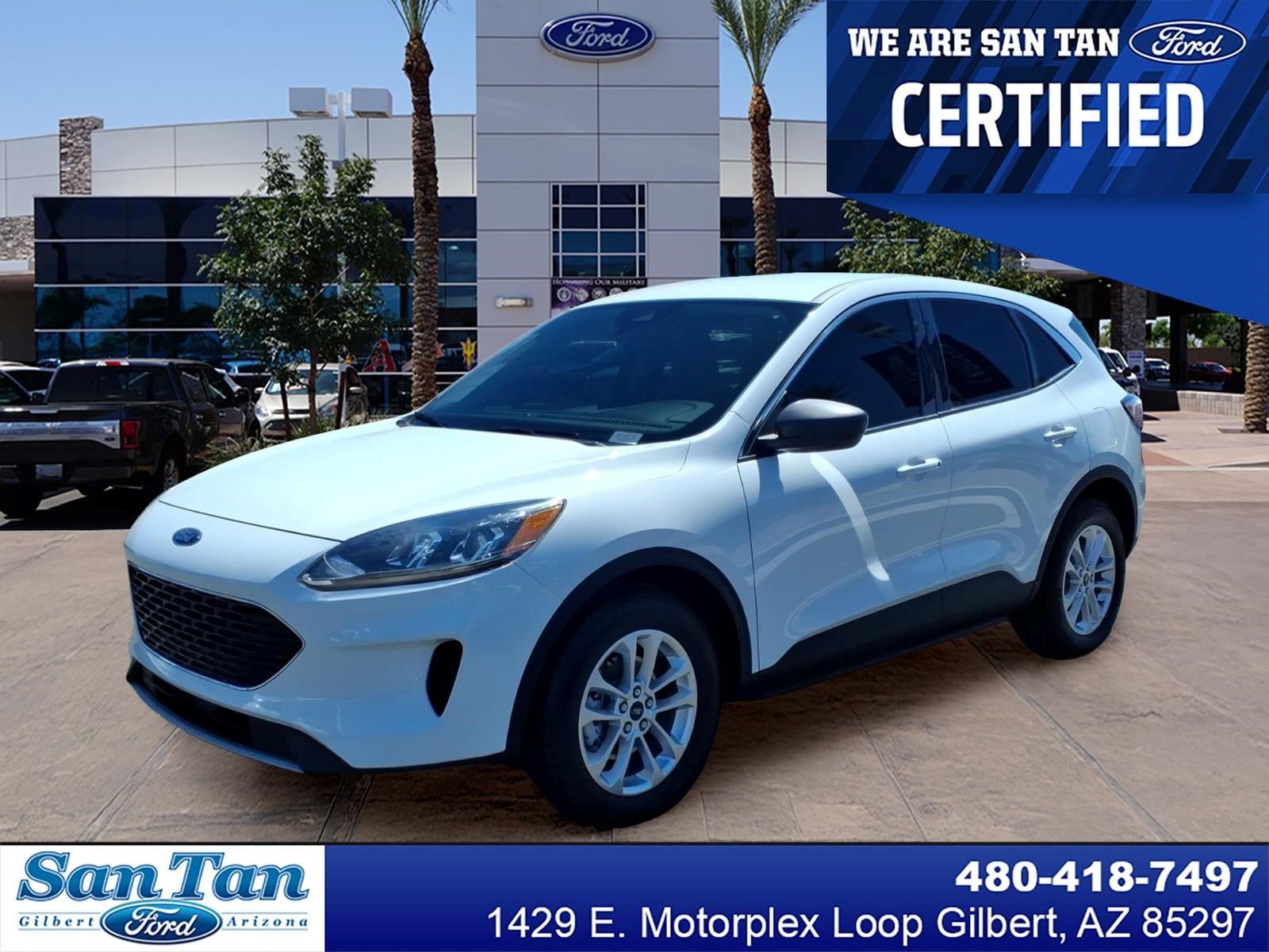 Certified 2022 Ford Escape SE