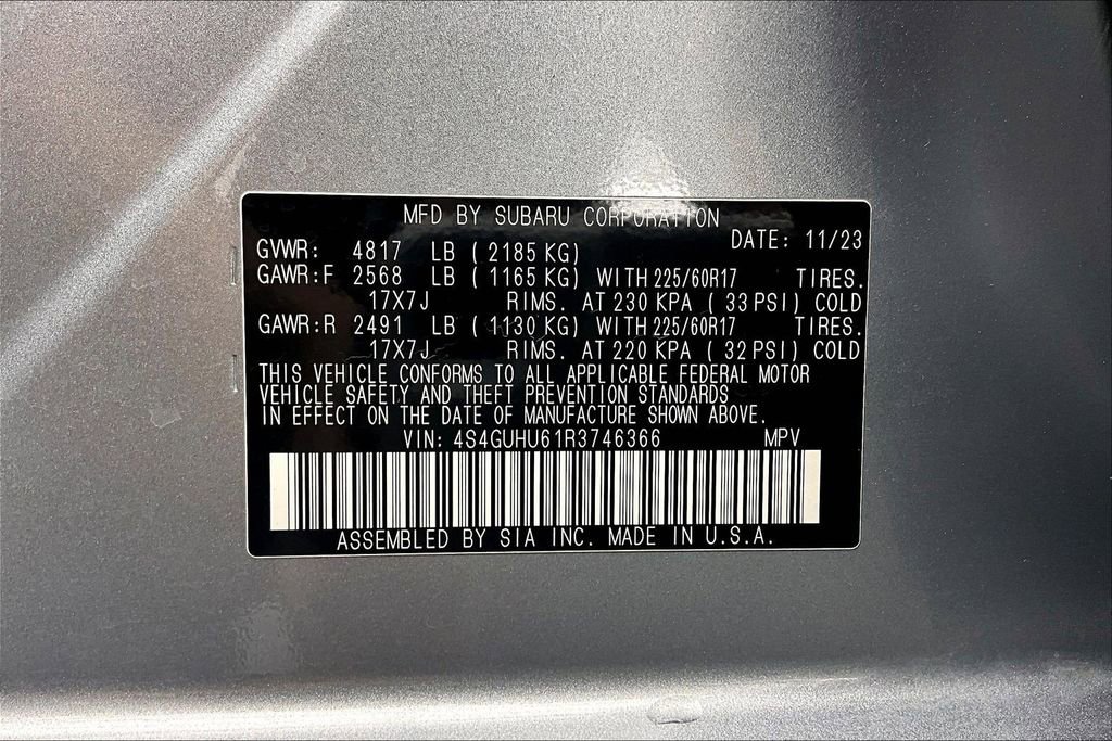 Used 2024 Subaru Crosstrek 2.5i Wilderness w/ Crosstrek Mirror Package AWD/4WD image 35