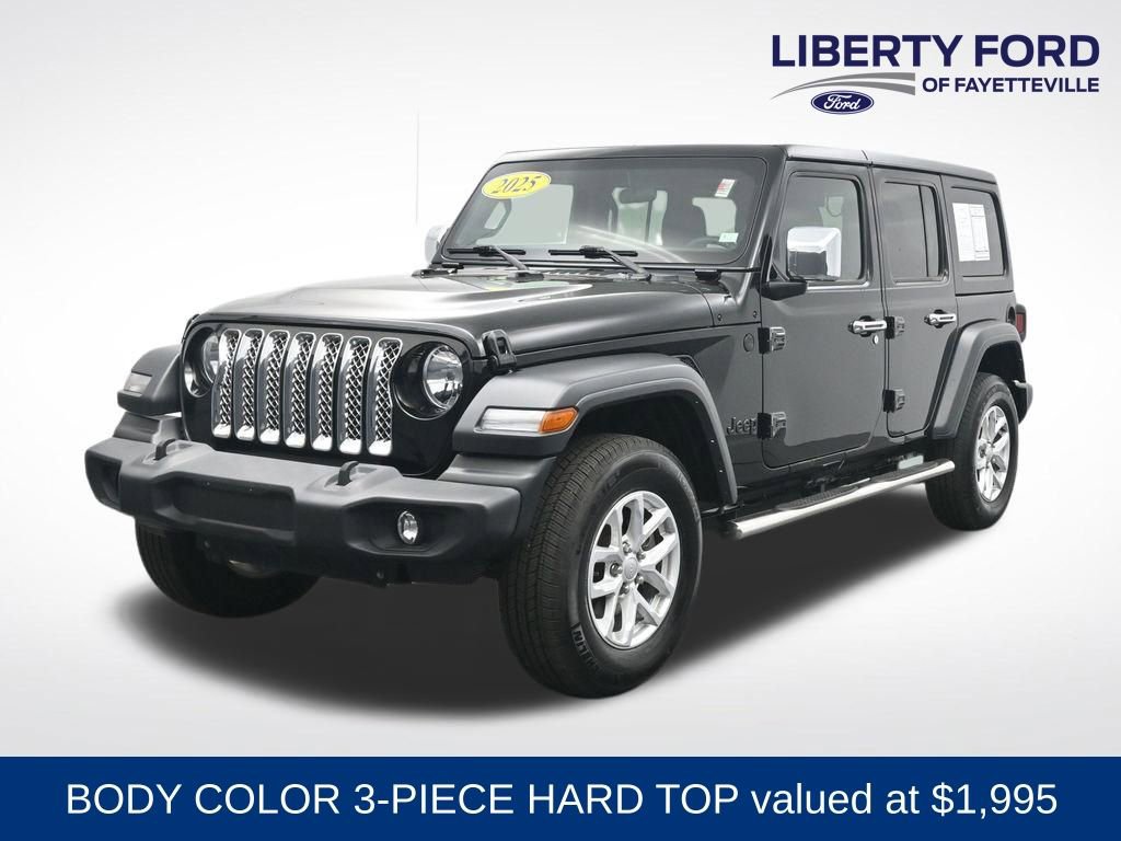 Used 2025 Jeep Wrangler Sahara image 1