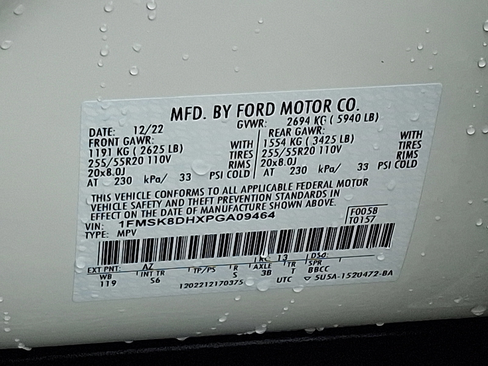 Certified 2023 Ford Explorer XLT w/ Equipment Group 202A image 27