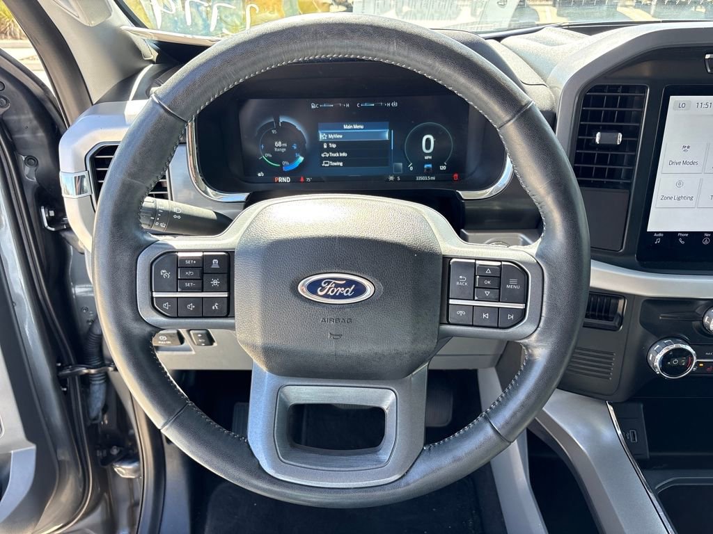 Certified 2023 Ford F150 Lightning XLT w/ Equipment Group 312A High image 17