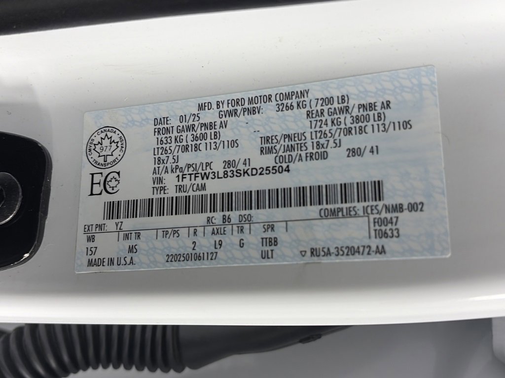 Certified 2025 Ford F150 XLT w/ Equipment Group 301A Standard image 9