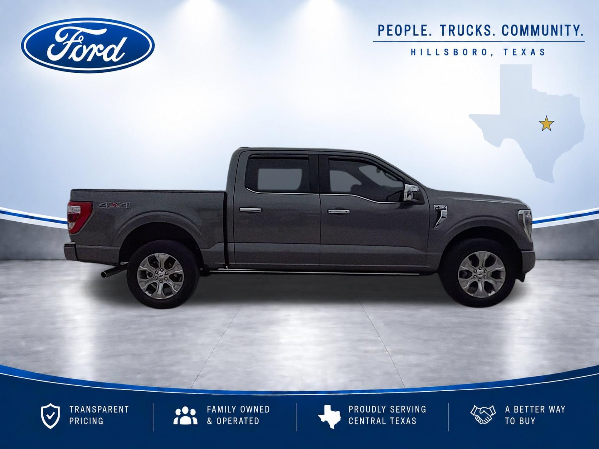 Certified 2023 Ford F150 Platinum w/ Equipment Group 701A High AWD/4WD image 4