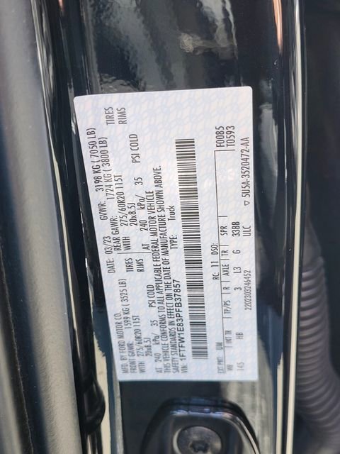 Certified 2023 Ford F150 Lariat w/ Equipment Group 502A High image 33