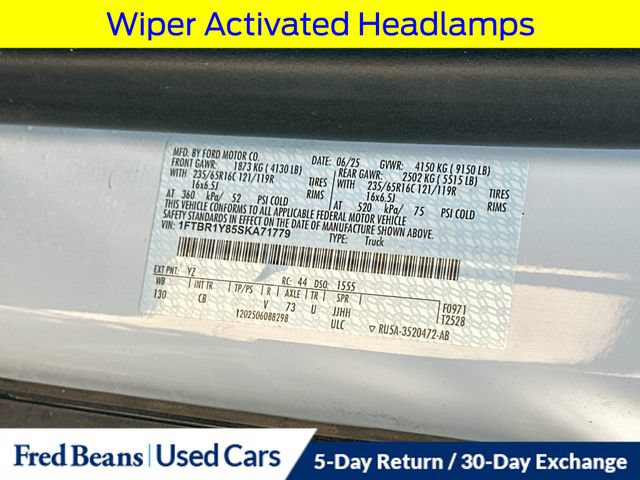 Certified 2025 Ford Transit 250 Low Roof w/ Exterior Upgrade Package RWD image 30