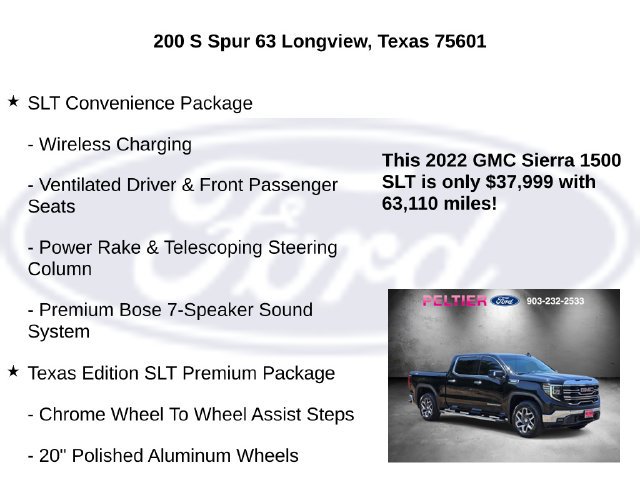 Used 2022 GMC Sierra 1500 SLT AWD/4WD image 30