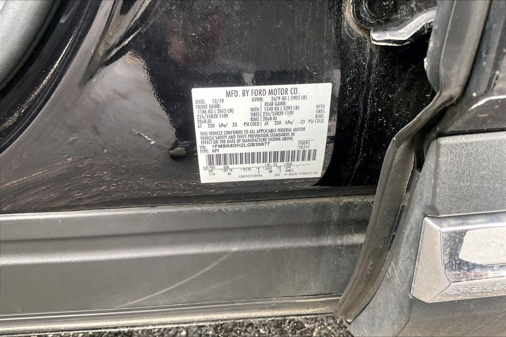 Certified 2020 Ford Explorer XLT w/ Equipment Group 202A AWD/4WD image 34