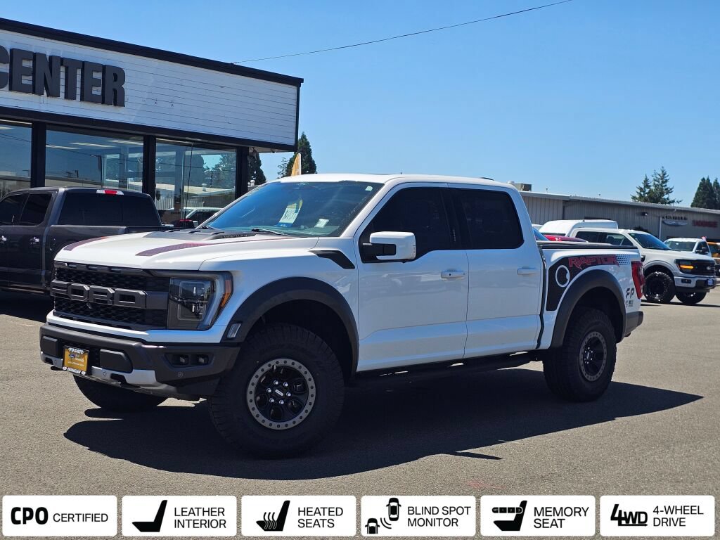 Certified 2022 Ford F150 Raptor w/ Equipment Group 801A High AWD/4WD image 1