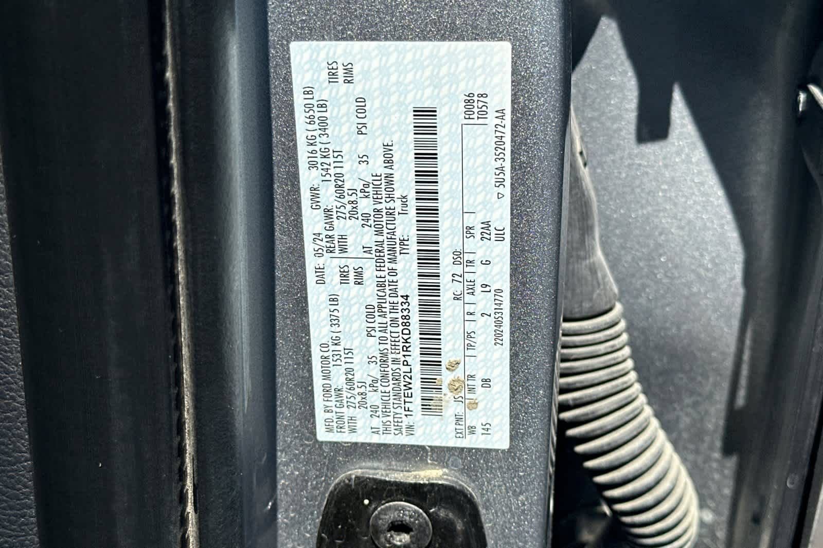 Certified 2024 Ford F150 STX AWD/4WD image 29