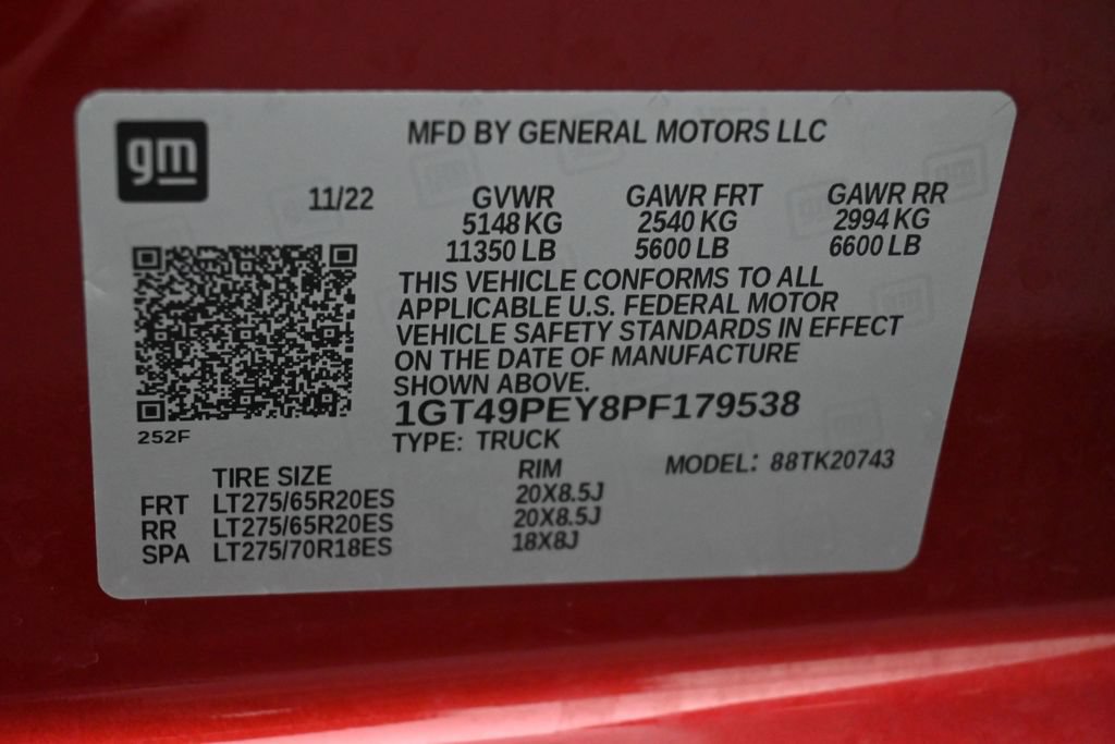 Used 2023 GMC Sierra 2500 AT4 w/ AT4 Preferred Package AWD/4WD image 20