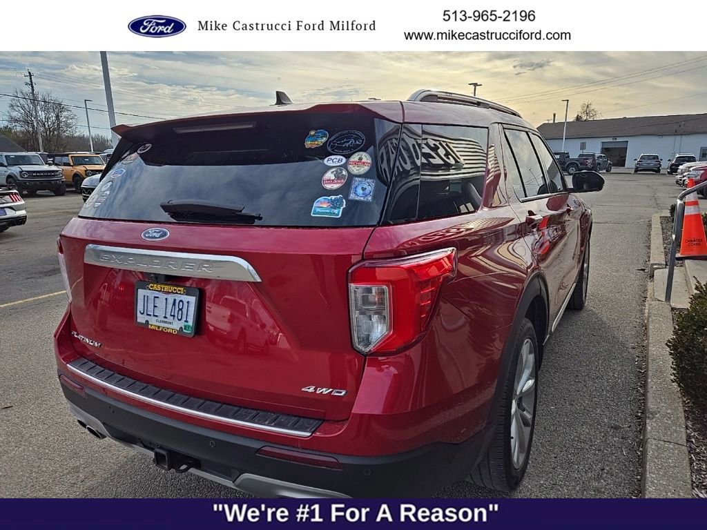 Certified 2022 Ford Explorer Platinum w/ Equipment Group 601A image 2