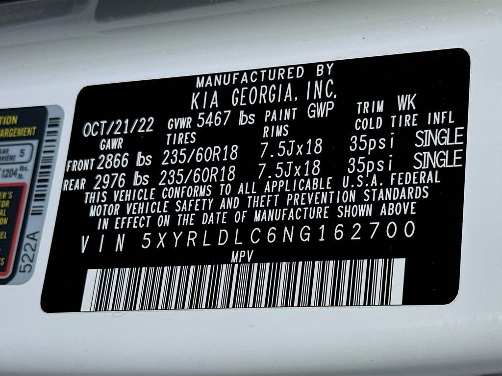 Used 2022 Kia Sorento S w/ Option Group 015 AWD/4WD image 24