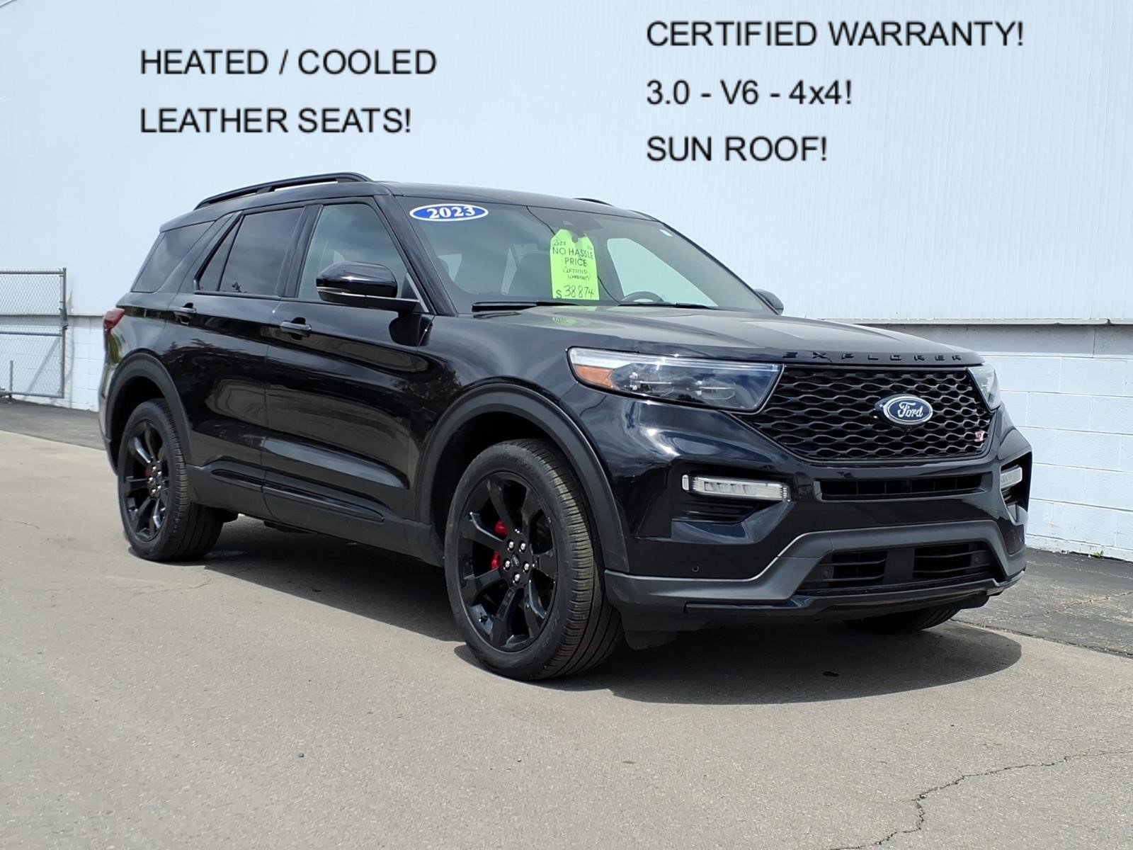 Certified 2023 Ford Explorer ST w/ Technology Package AWD/4WD image 1