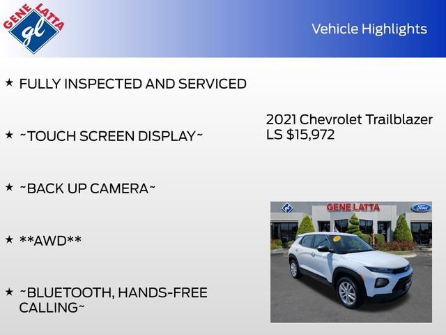 Used 2021 Chevrolet TrailBlazer LS image 29