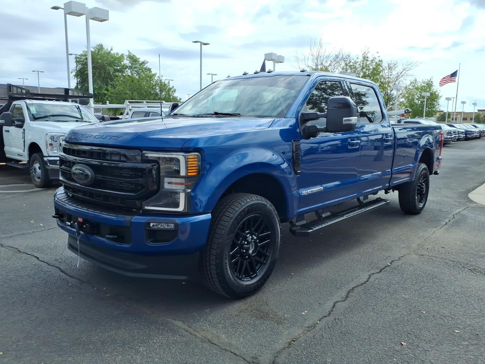 Certified 2022 Ford F350 Lariat w/ Black Appearance Package AWD/4WD image 8