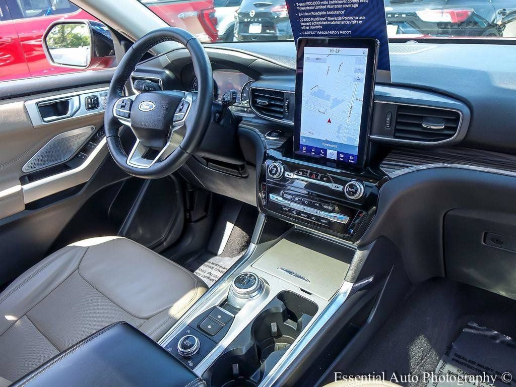 Certified 2023 Ford Explorer Limited w/ Limited Technology Package AWD/4WD image 28