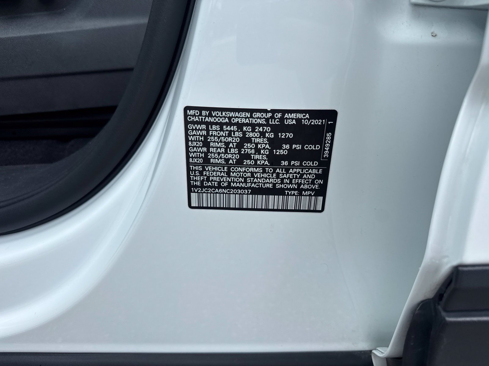Used 2022 Volkswagen Atlas Cross Sport SE FWD image 11