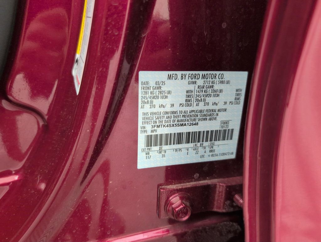 Certified 2025 Ford Mustang Mach-E GT AWD/4WD image 40