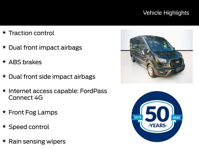 Certified 2025 Ford Transit 350 XLT RWD image 21