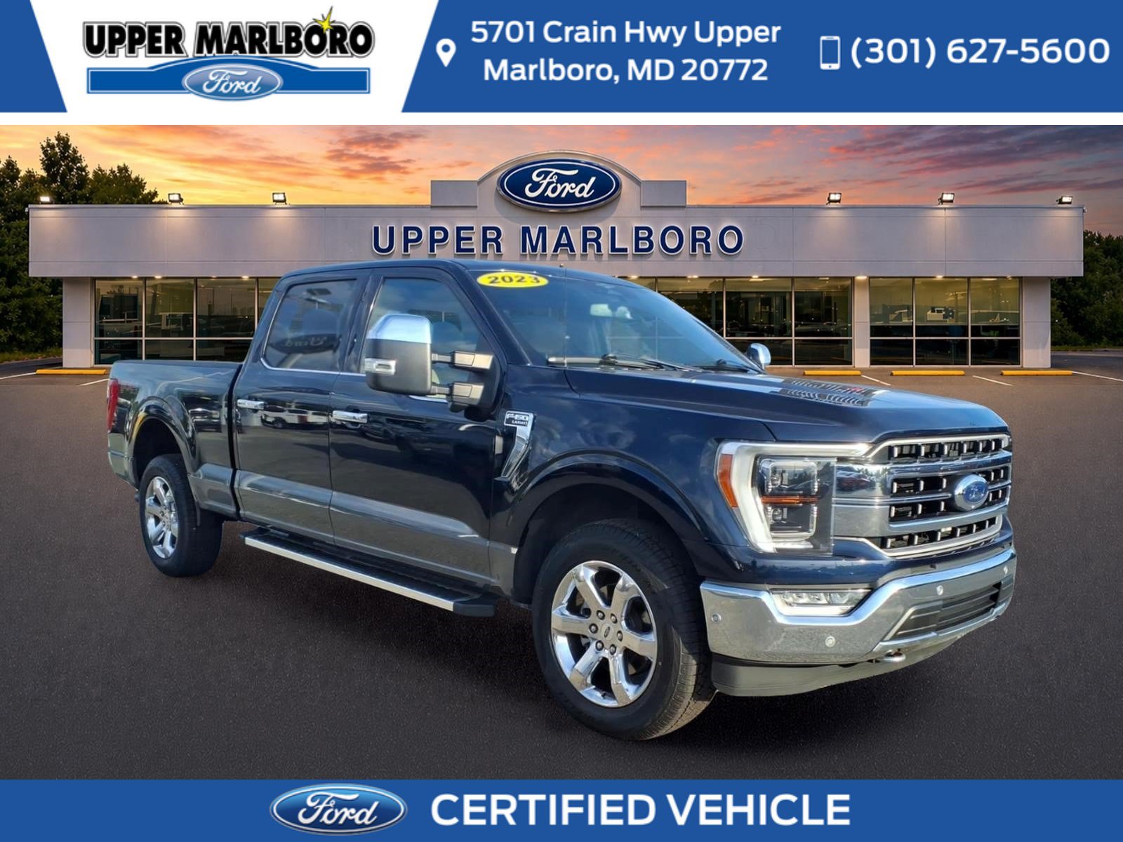 Certified 2023 Ford F150 Lariat w/ Equipment Group 502A High