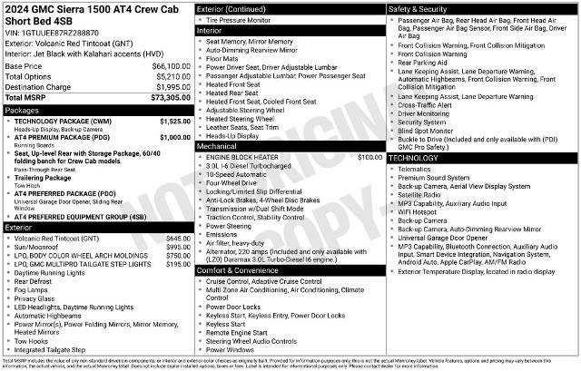 Used 2024 GMC Sierra 1500 AT4 w/ Technology Package AWD/4WD image 27