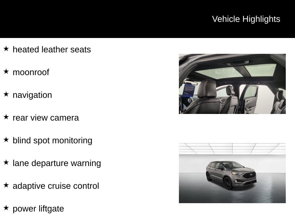 Certified 2024 Ford Edge ST-Line AWD/4WD image 10