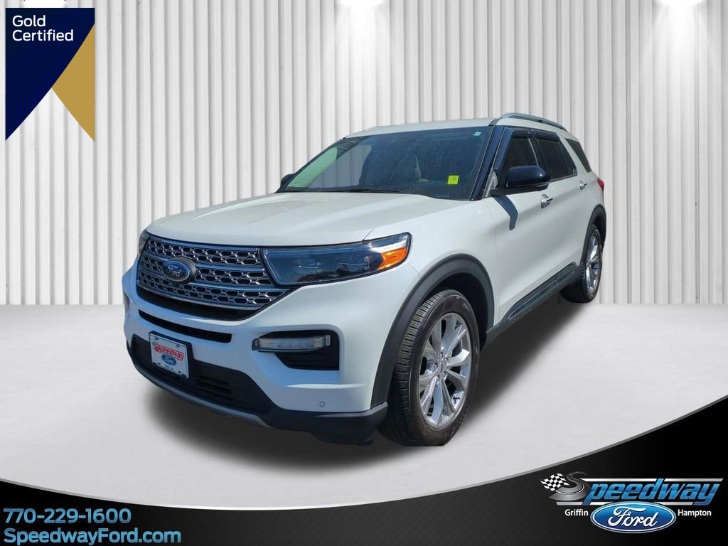 Certified 2021 Ford Explorer Limited w/ Equipment Group 301A image 1