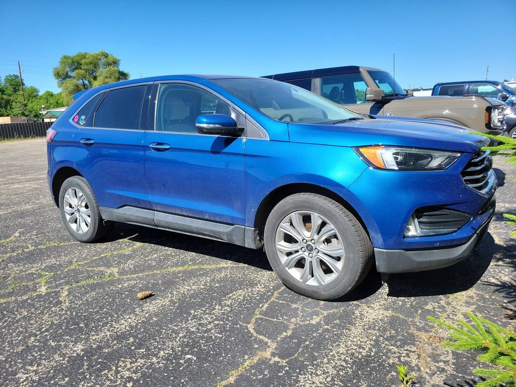 Certified 2023 Ford Edge Titanium w/ Class II Trailer Tow Package AWD/4WD image 2