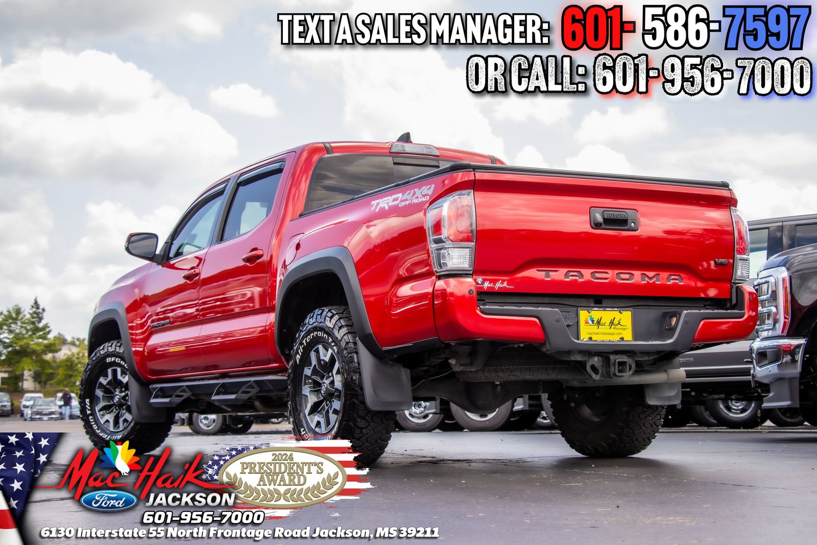 Used 2020 Toyota Tacoma TRD Off-Road w/ Technology Package AWD/4WD image 4