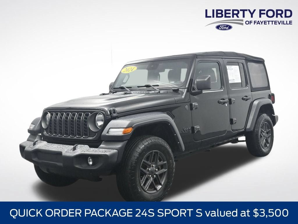 Used 2024 Jeep Wrangler Unlimited Sport AWD/4WD image 1