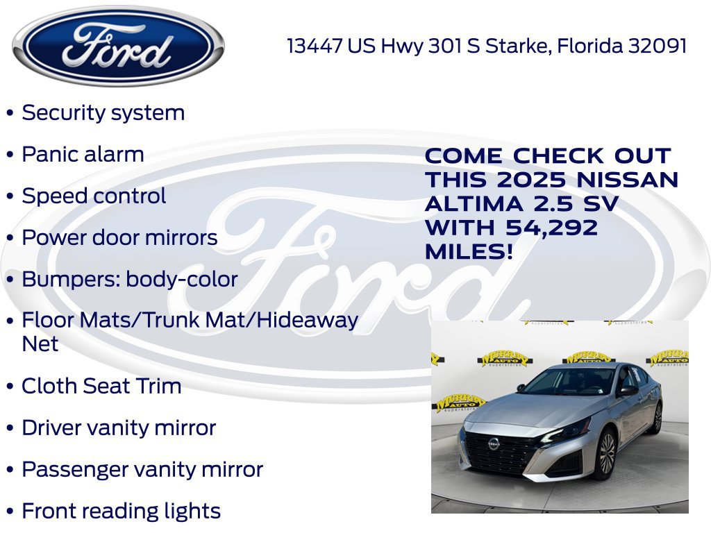 Used 2025 Nissan Altima 2.5 SV FWD image 32