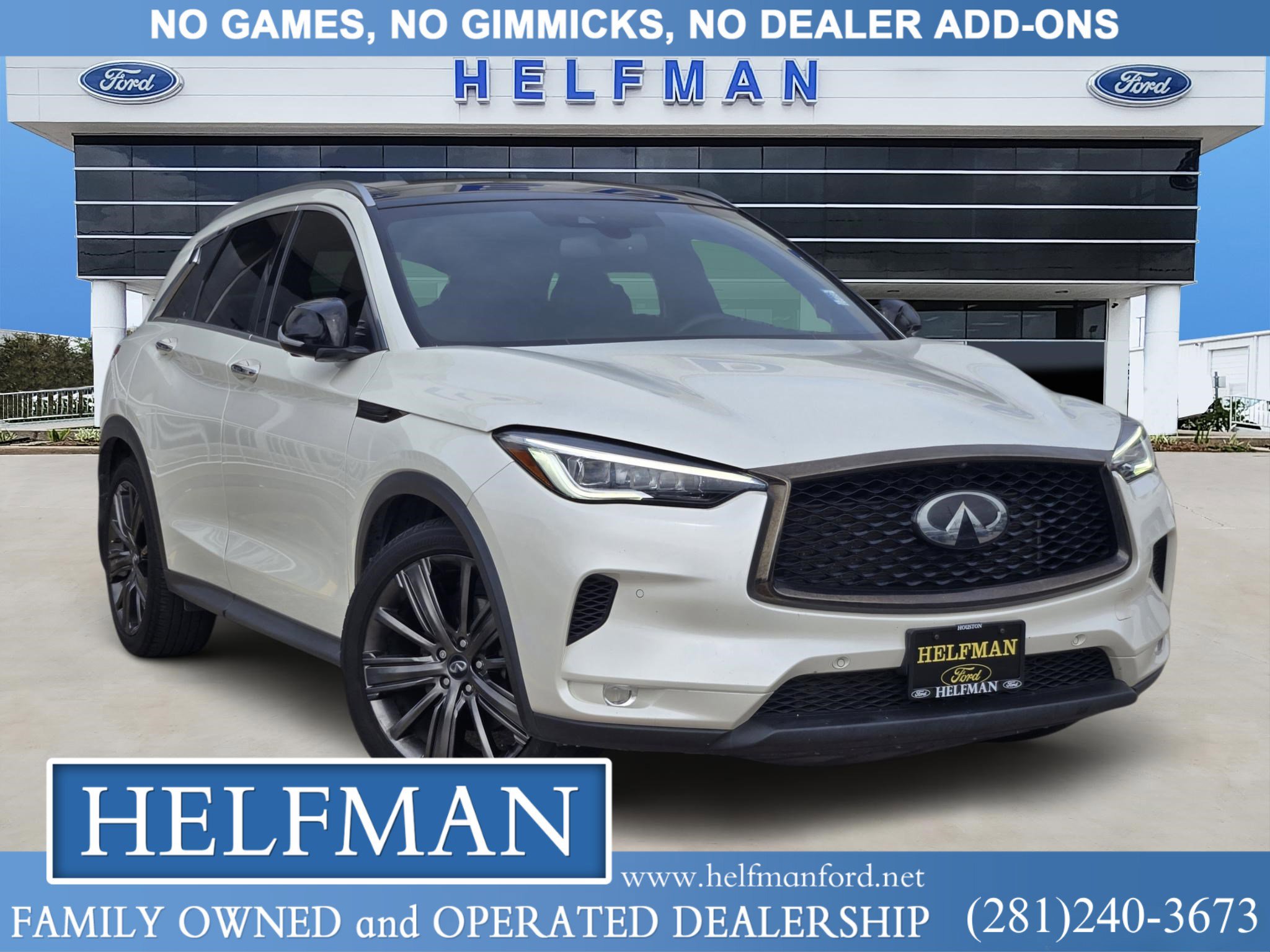 Used 2020 INFINITI QX50 Essential w/ Edition 30 Package image 1