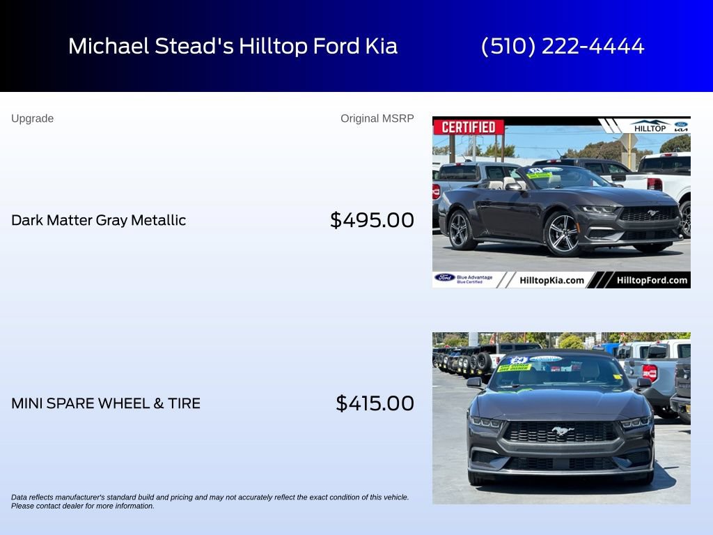 Certified 2024 Ford Mustang Premium RWD image 6