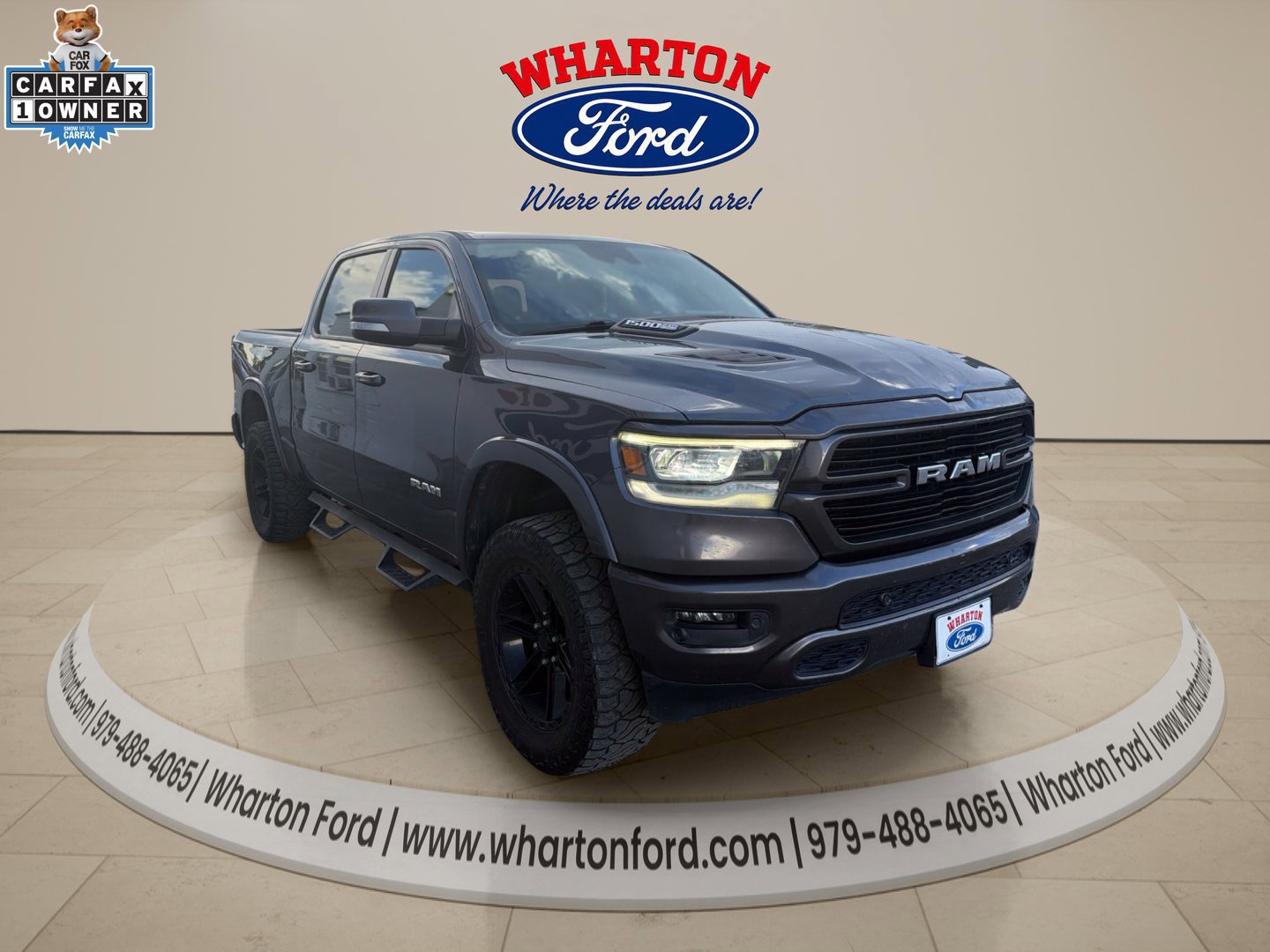 Used 2021 RAM 1500 Laramie w/ Sport Appearance Package AWD/4WD image 3