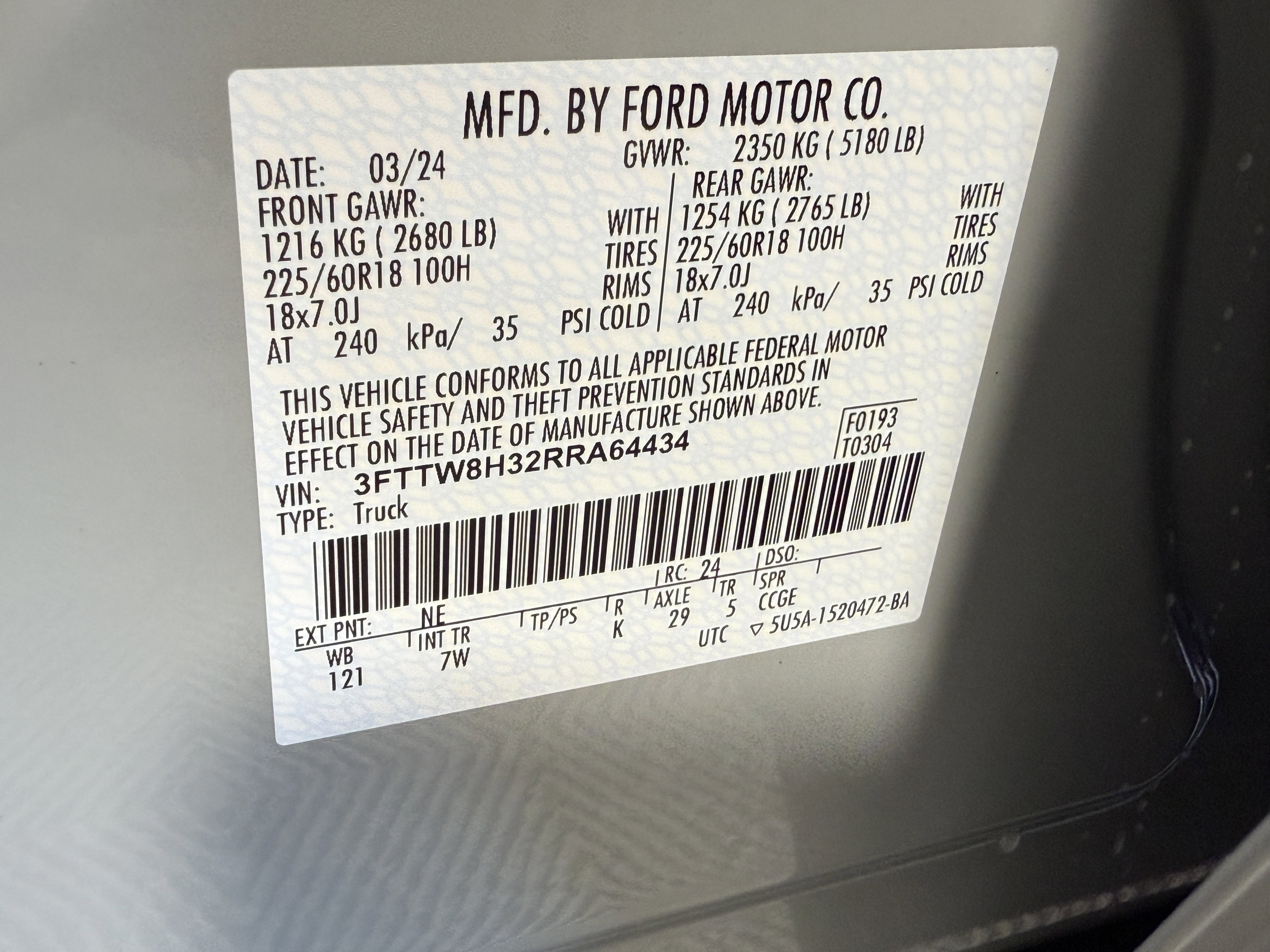 Certified 2024 Ford Maverick XLT w/ XLT Luxury Package image 30