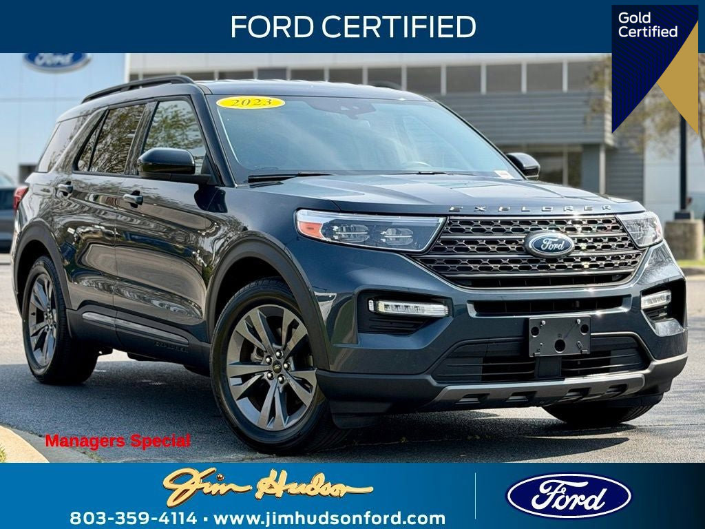 Certified 2023 Ford Explorer XLT w/ Equipment Group 202A