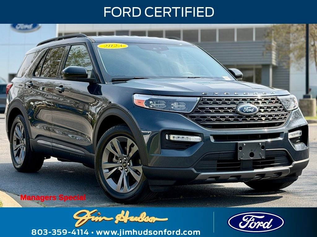 Certified 2023 Ford Explorer XLT w/ Equipment Group 202A RWD image 1