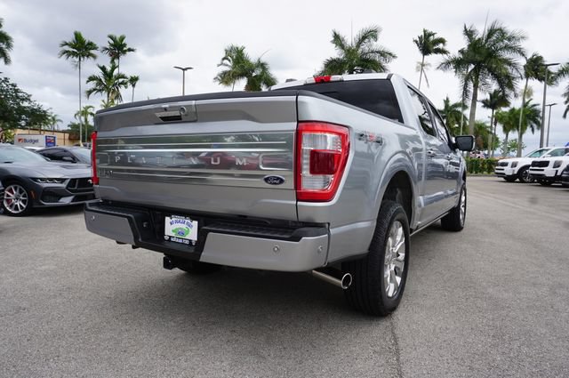 Certified 2022 Ford F150 Platinum w/ Equipment Group 701A High AWD/4WD image 8