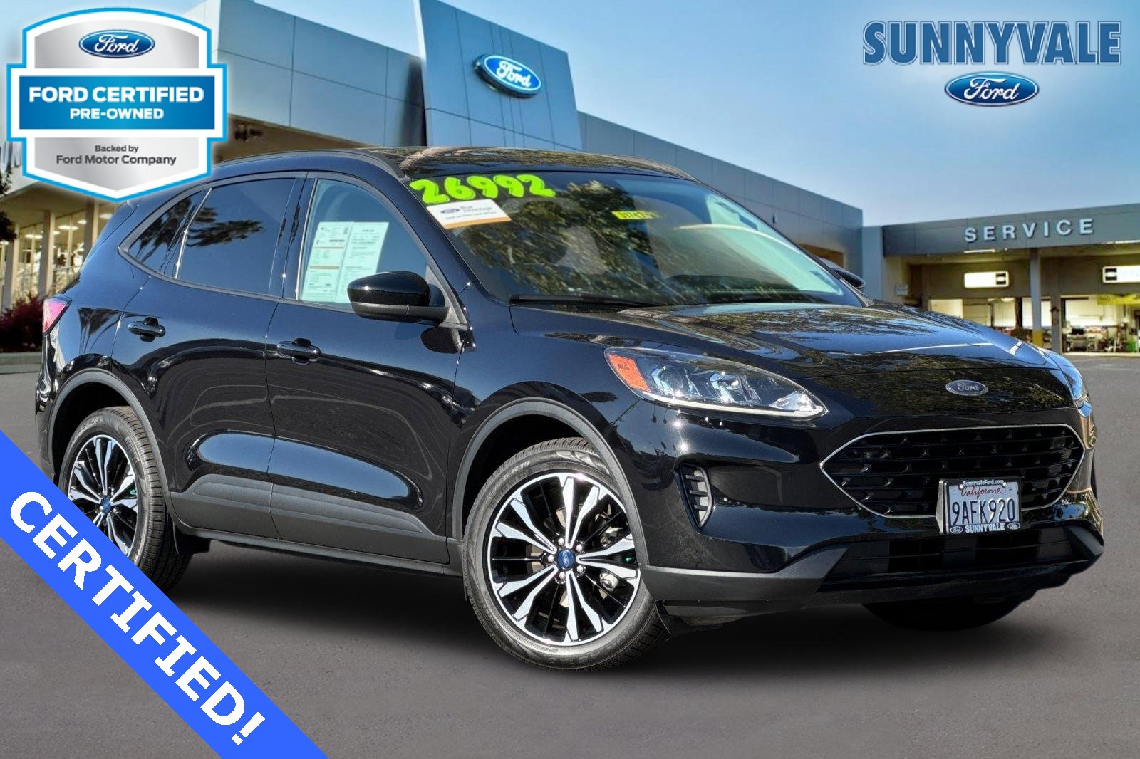 Certified 2022 Ford Escape SE w/ SE Sport Appearance Package