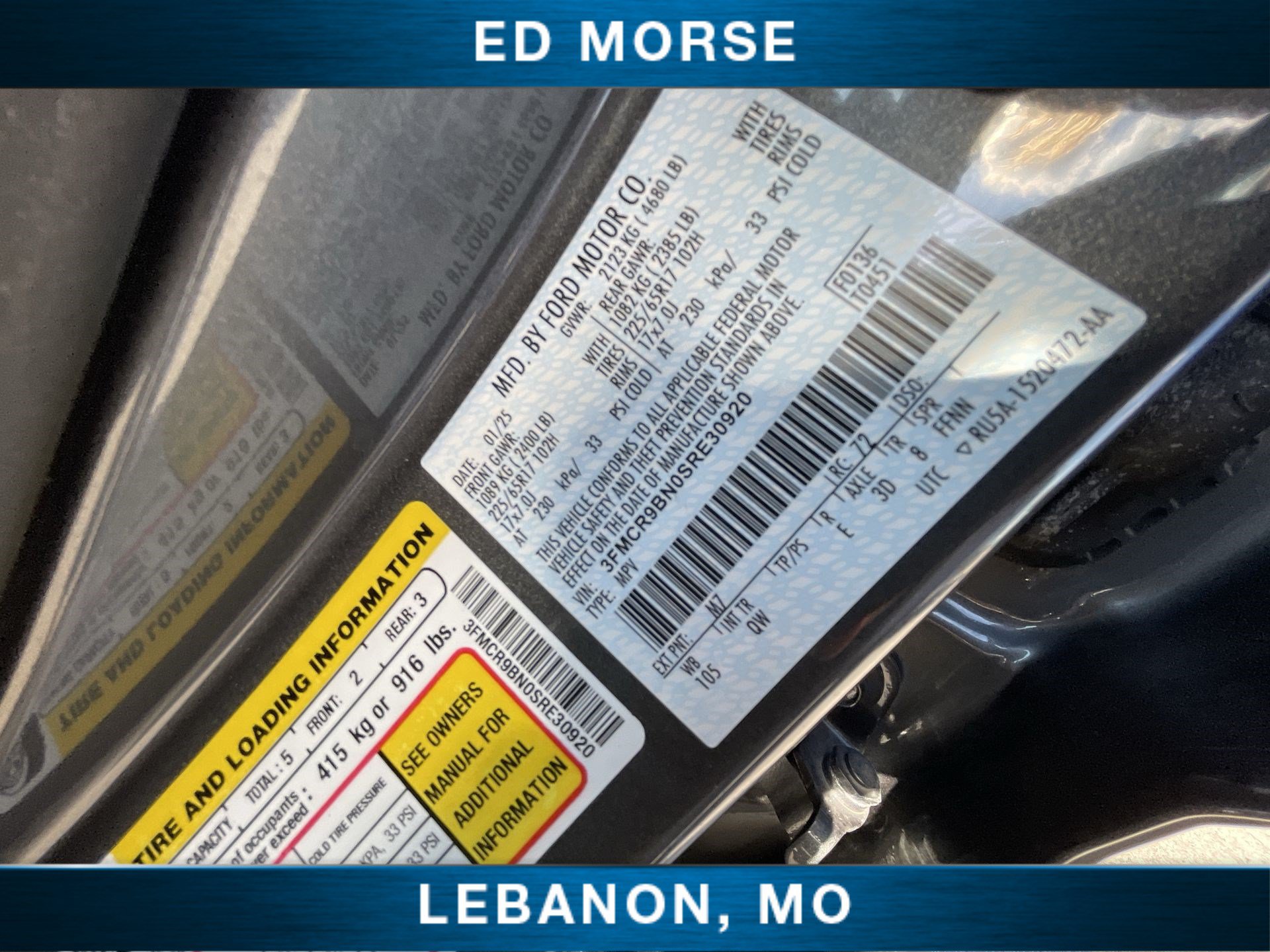 Certified 2025 Ford Bronco Sport Big Bend AWD/4WD image 31