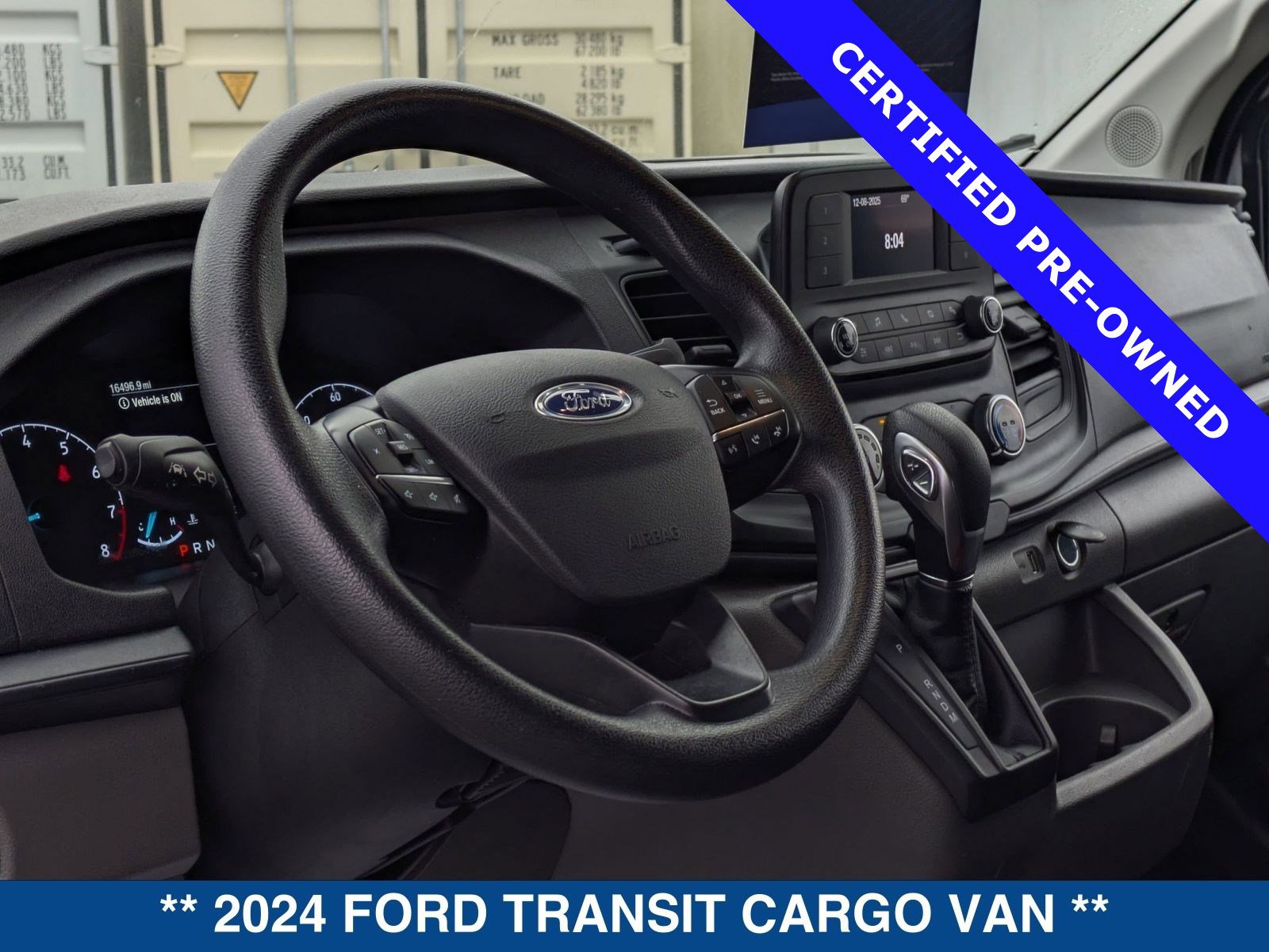 Certified 2024 Ford Transit 250 Low Roof w/ Exterior Upgrade Package image 19