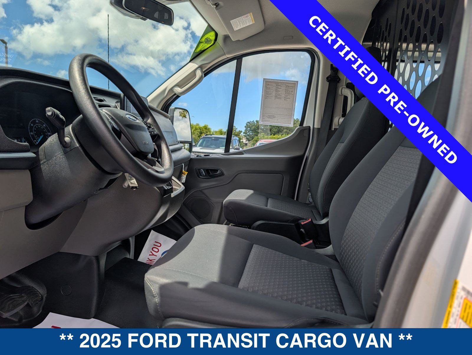 Certified 2025 Ford Transit 250 Low Roof w/ Exterior Upgrade Package RWD image 29